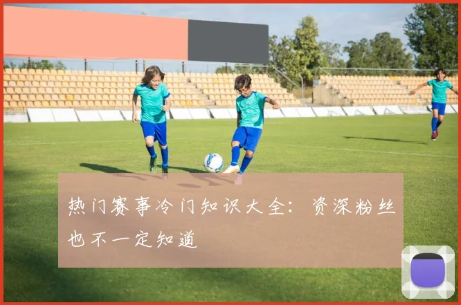 热门赛事冷门知识大全：资深粉丝也不一定知道