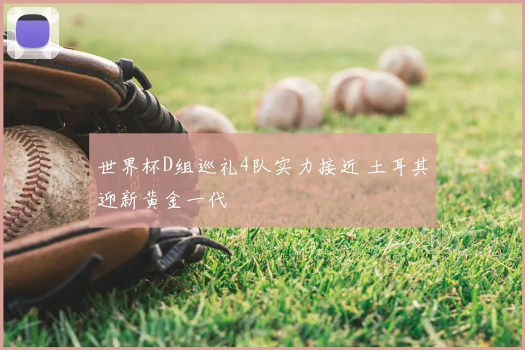 世界杯D组巡礼4队实力接近 土耳其迎新黄金一代