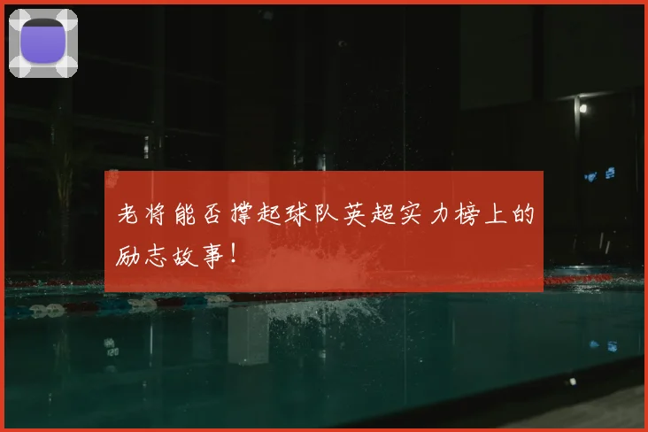 老将能否撑起球队英超实力榜上的励志故事！